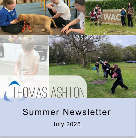 Thomas Ashton Summer Newsletter - July 2026